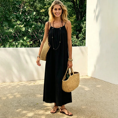 🔥 2026 Viral Clearance – Throw-On Cami Lounge Dress (So Comfy!) 💕